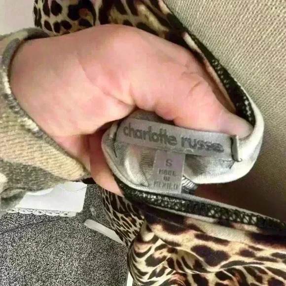 Charlotte Russe small cheetah body suit - Picture 4 of 5